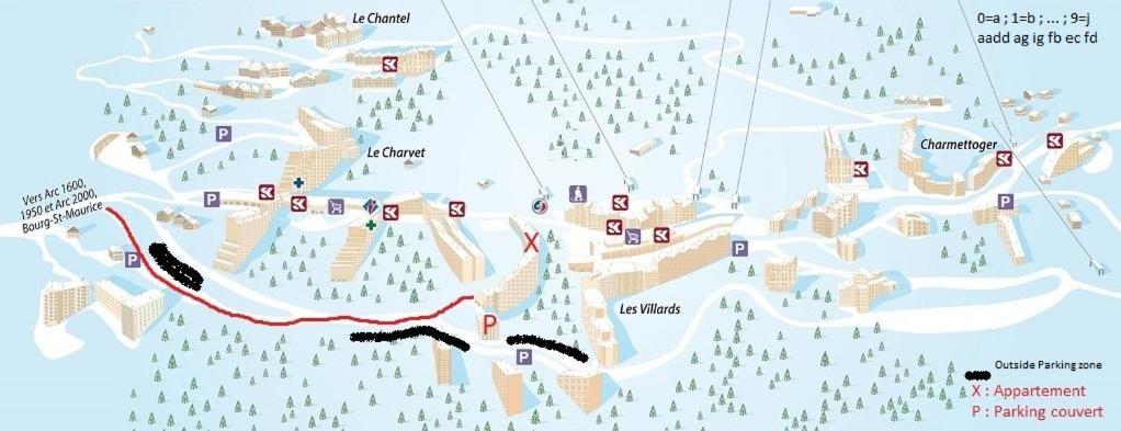 Les Arcs 1800, Nova 2, 6 Pers, Parking Couvert Gratuit المظهر الخارجي الصورة